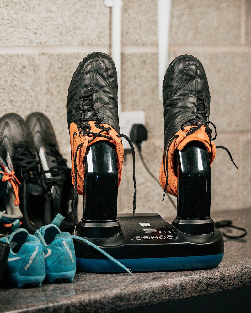 Why football boots need to dry properly between sessions