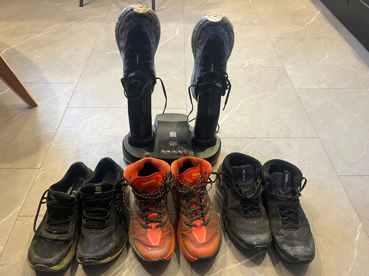 Prevent injury and improve foot health by rotating your trainers.