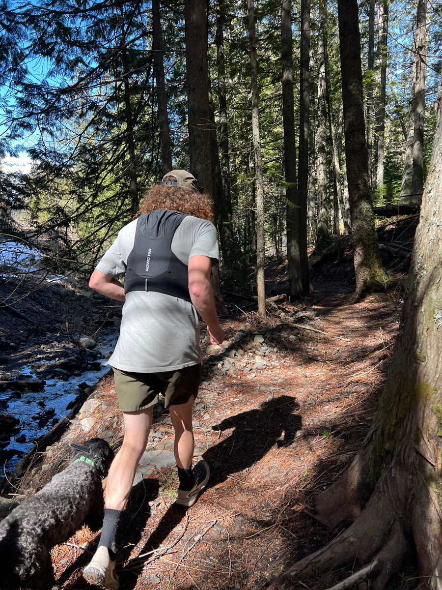 Ultramarathon training: halfway there, living on a prayer.