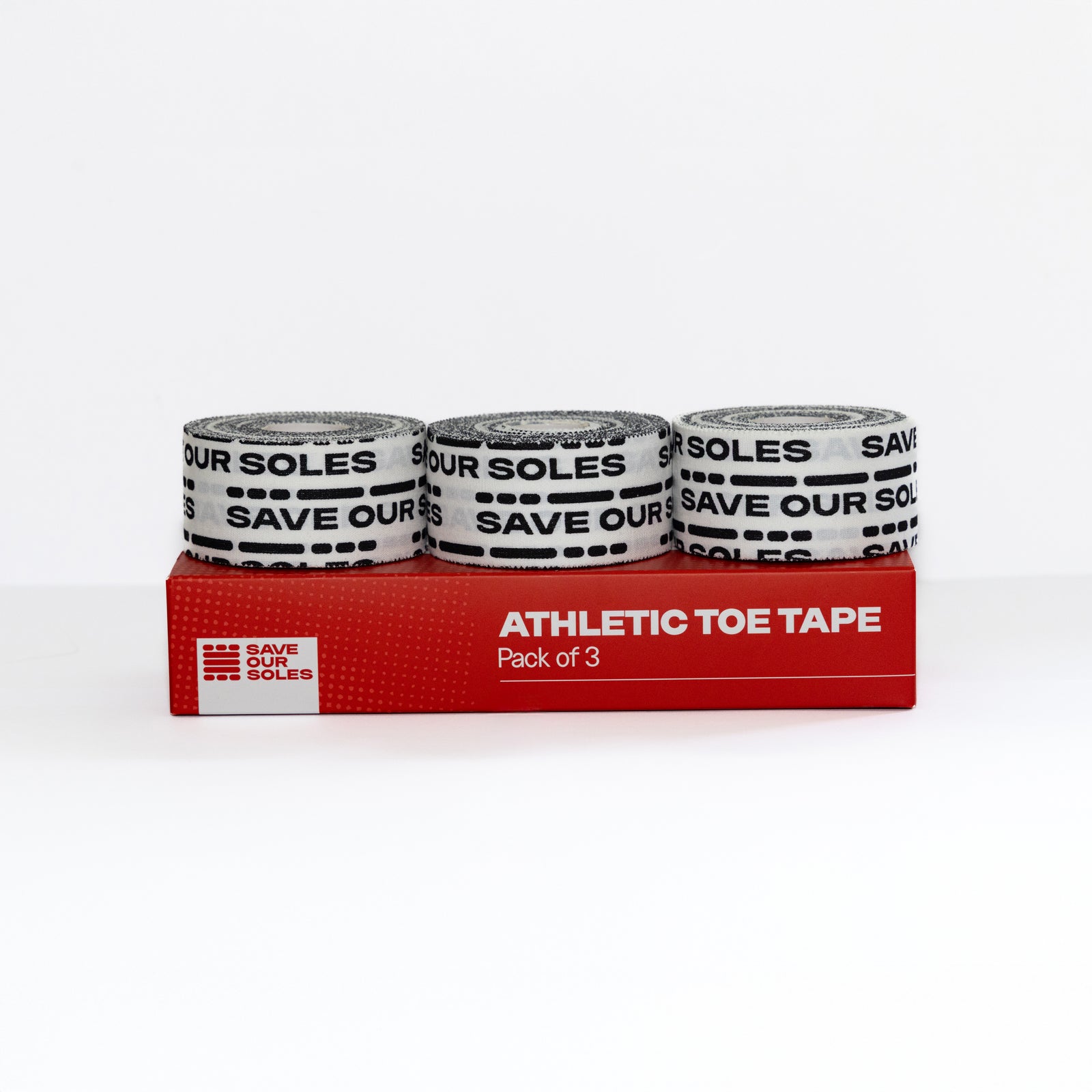 Save Our Soles: Toe Tape - 3 Pack