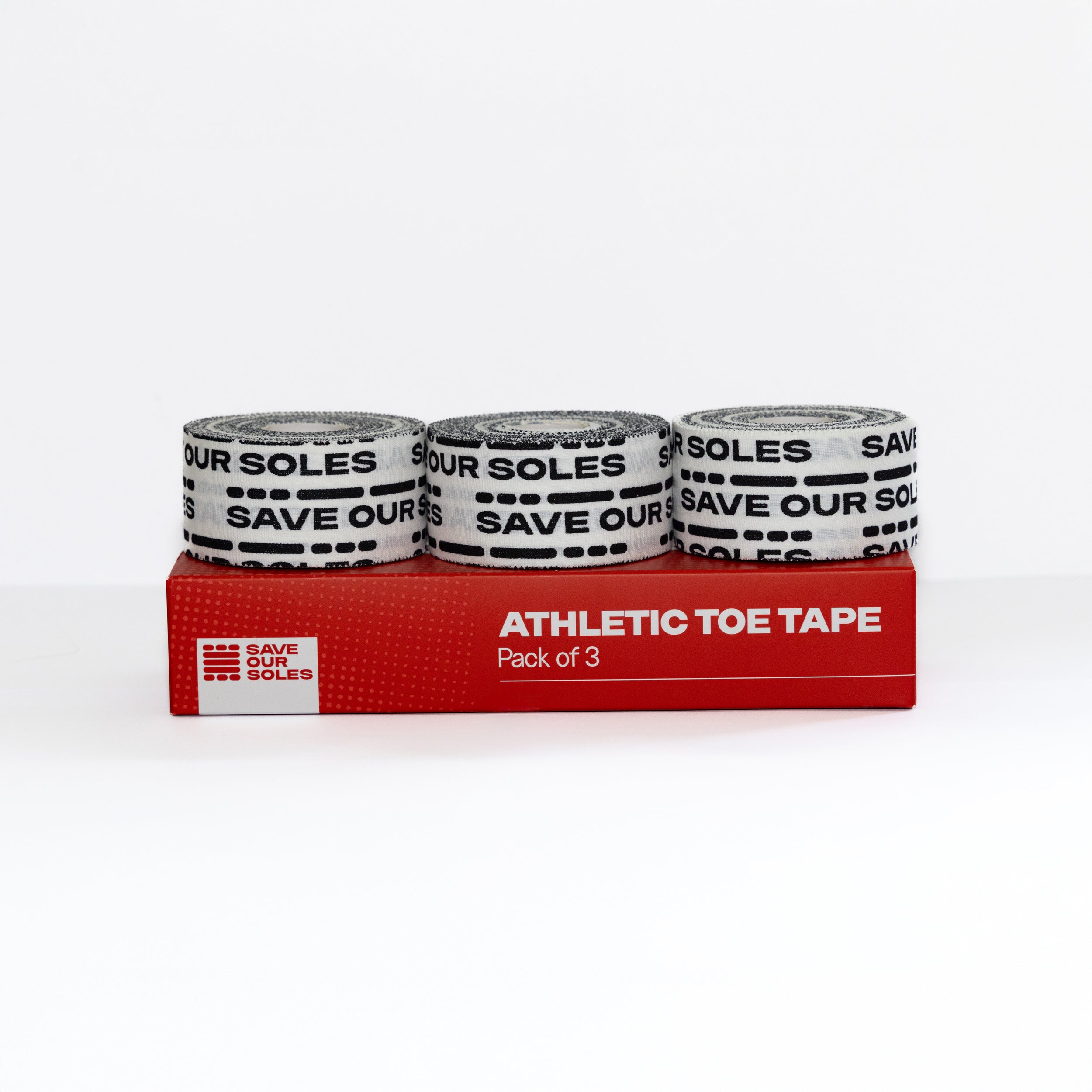 Save Our Soles: Toe Tape - 3 Pack